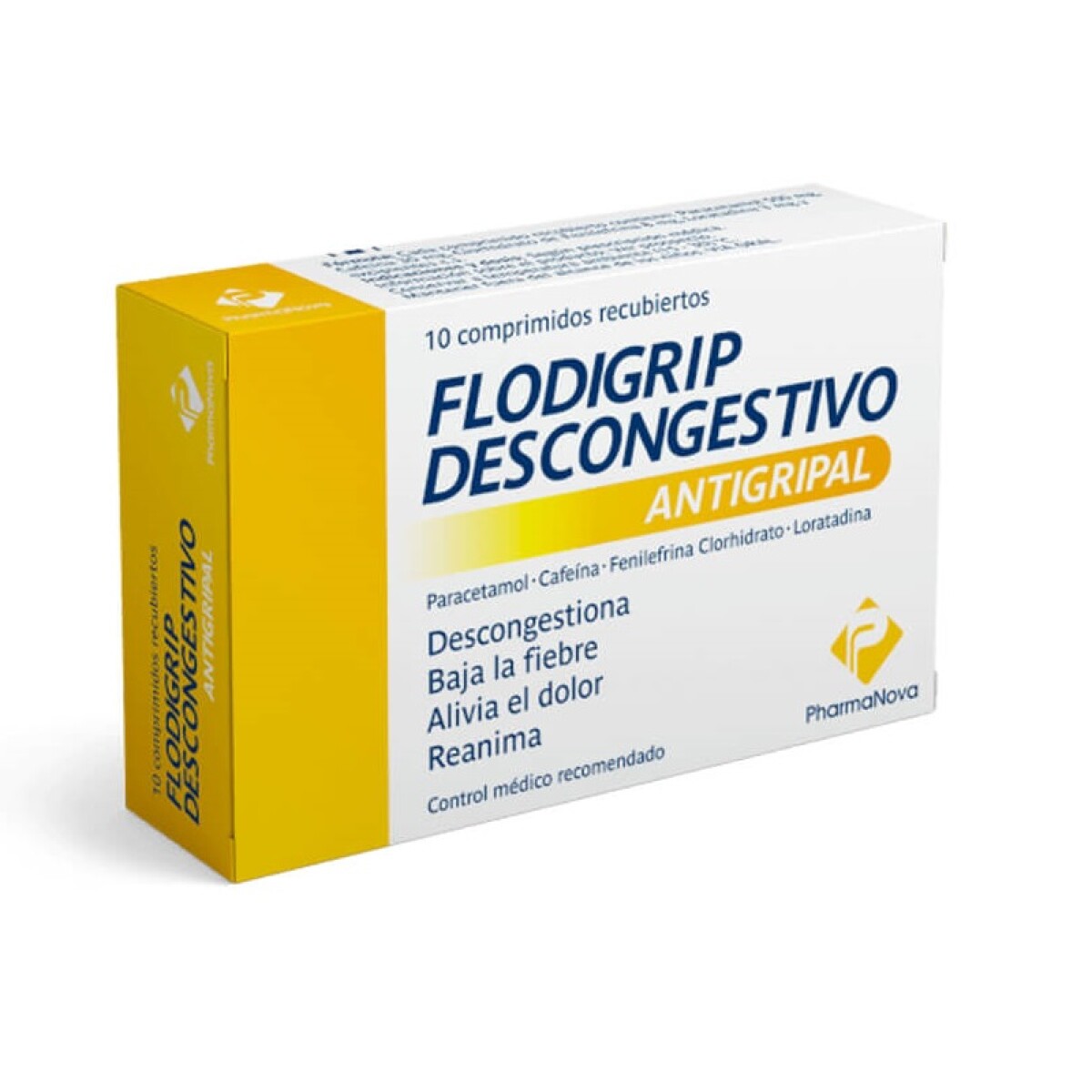 Flodigrip Descongestivo 10 Comp. 
