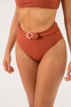 Bombacha frizy textura rib Terracota