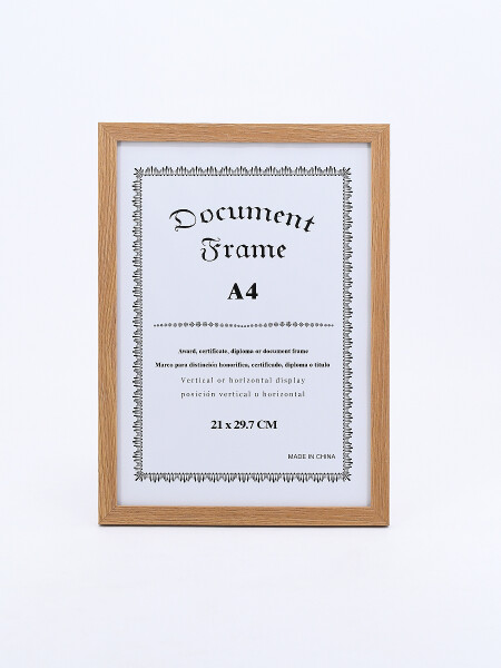 CUADRO DIPLOMA BLANCO