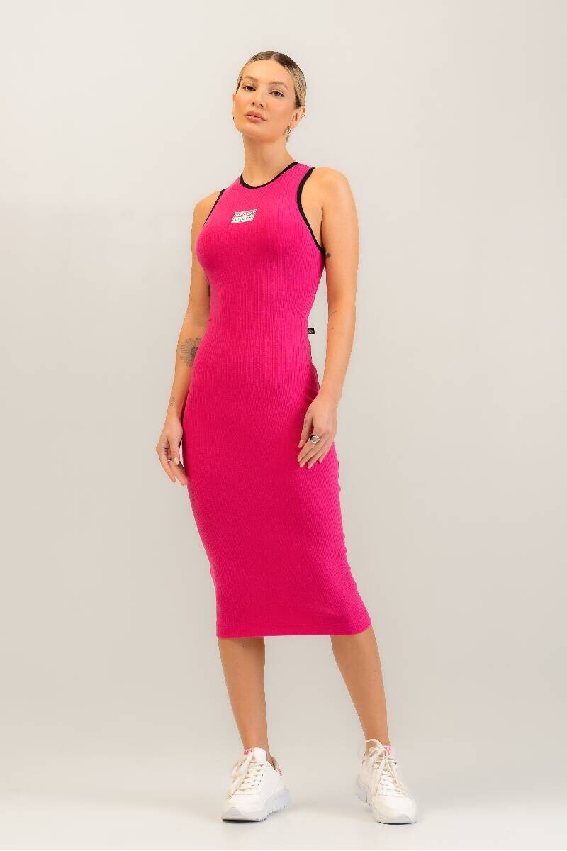 VESTIDO ROSADO 