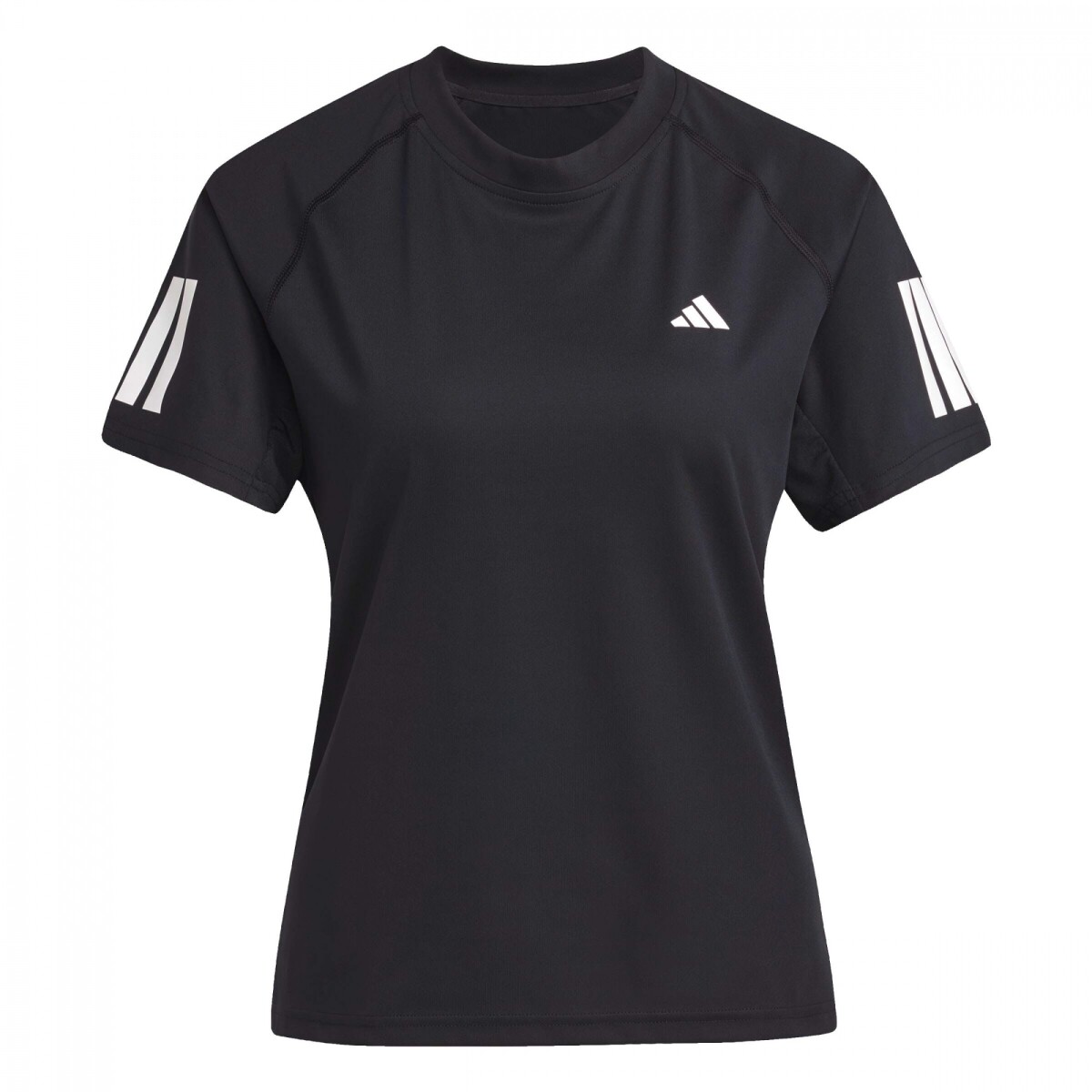 Remera Club 3-Stripes Tennis Climacool de Mujer - Negro 