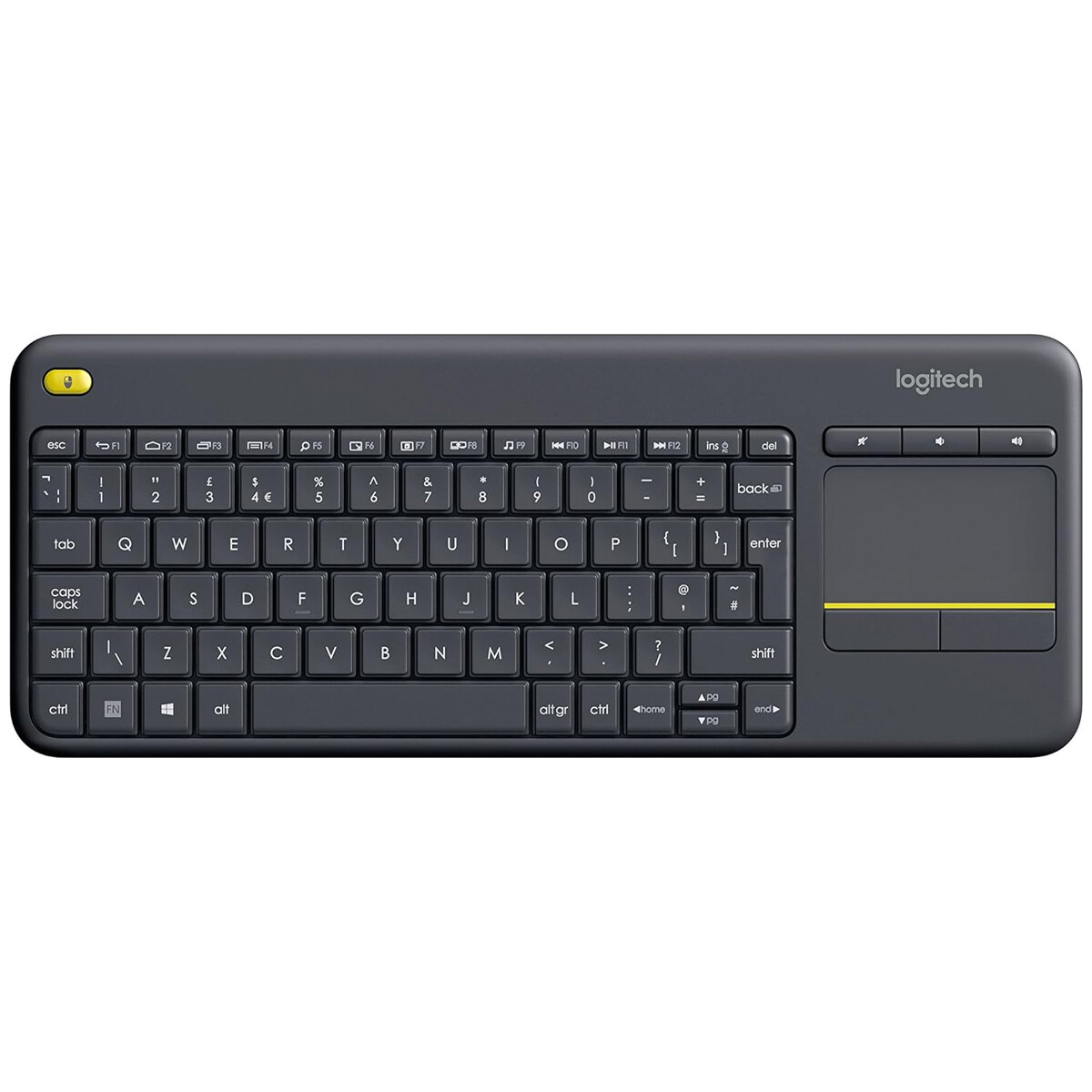 Teclado Inalámbricos K400 Plus Con Touchpad - TECLADO LOGITECH K400 PLUS 