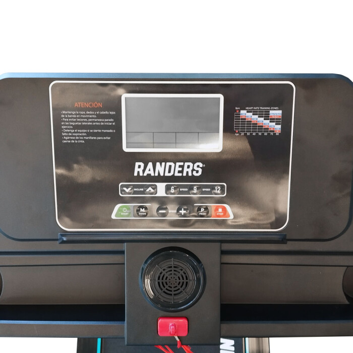 (ARG-465-X)Caminadora eléctrica Randers 2.0HP 16 km/h incl. (ARG-465-X)Caminadora eléctrica Randers 2.0HP 16 km/h incl.