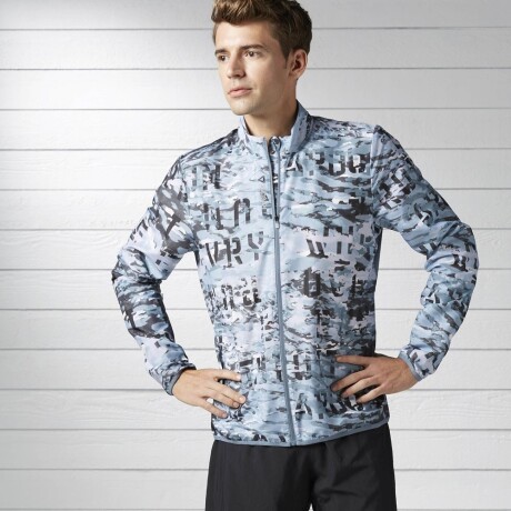 Campera Deportiva Para Hombre Reebok Re Wvn Deportes Running Azul