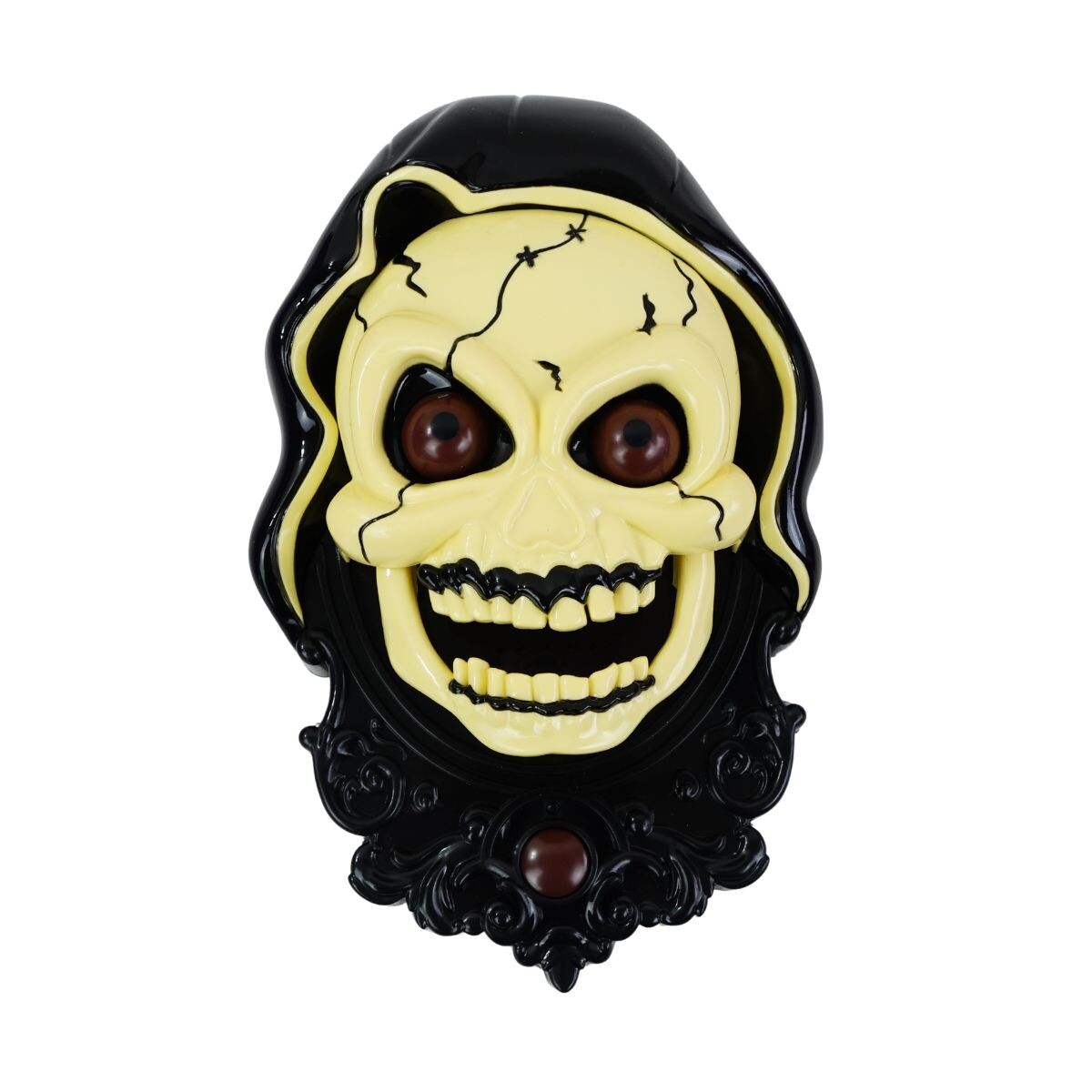 Timbre Halloween rostro con luz sonido y movimiento 