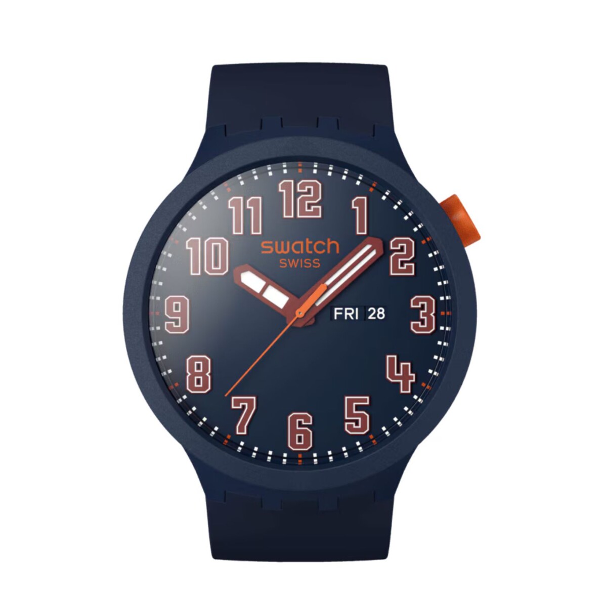 Reloj Swatch SB01S700 Essentially Confident de Silicona - Azul 