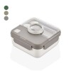 Vianda con divisiones y cubiertos BPA FREE Vianda con divisiones y cubiertos BPA FREE