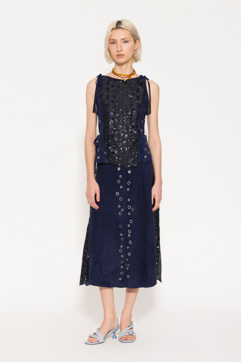 TOP SPRING Azul Marino