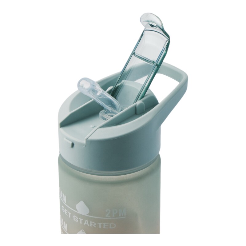 Botella Agua Motivacional 600 Ml Sin Color
