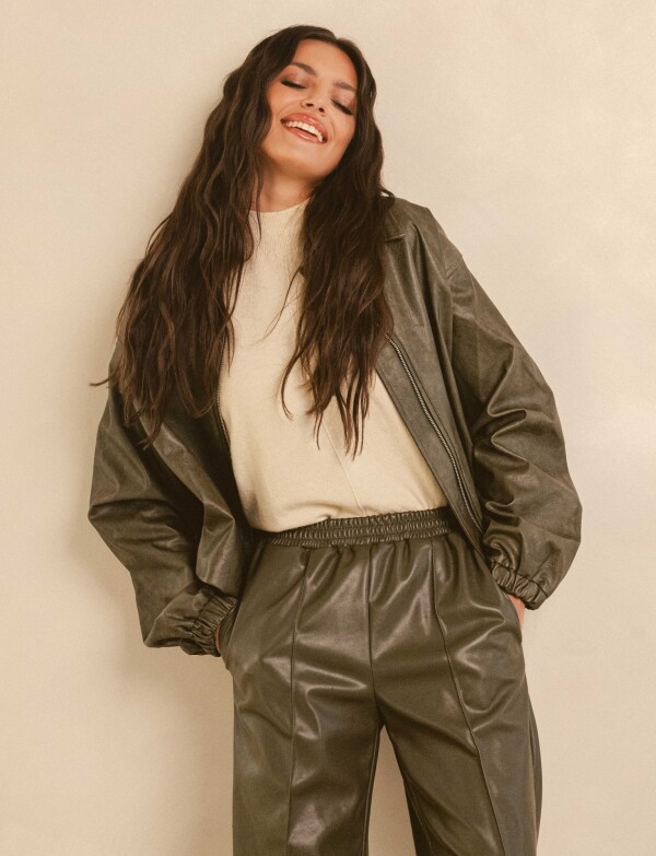 Chaqueta Bomber VERDE