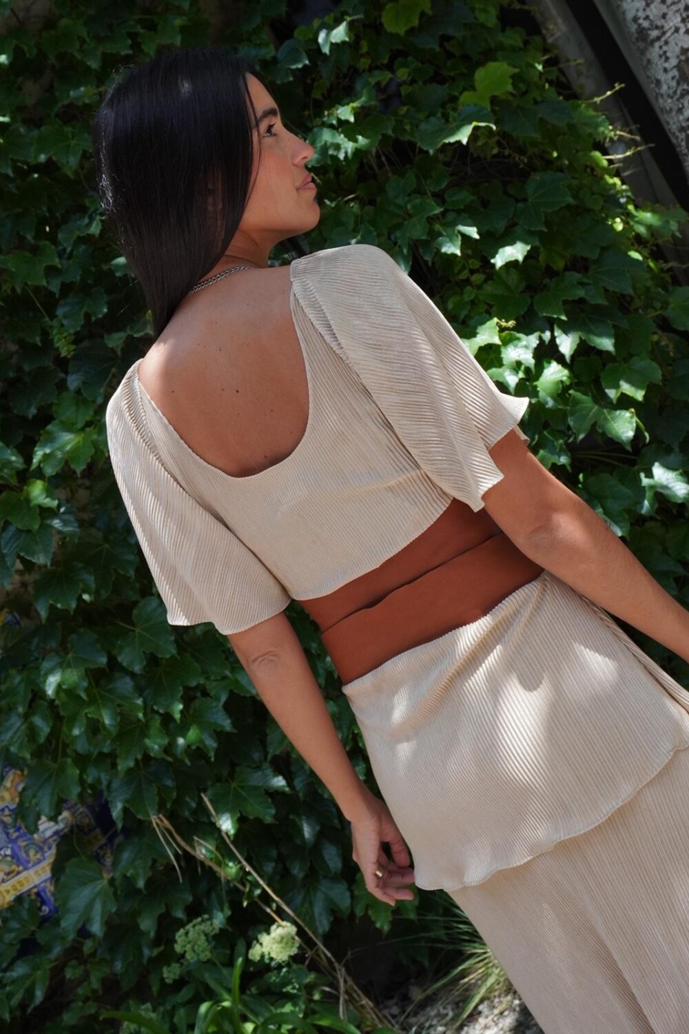 Alucema dress Champagne