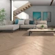 Porcelanato Maderado Mate Rectificado 20X120Cm Piso Pared GAMAS DE BEIGE