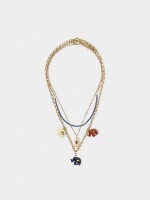 Set De Collares Con Elefantes multicolor