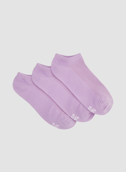 Nuevo pack x 3 deportiva colores lisos Lila