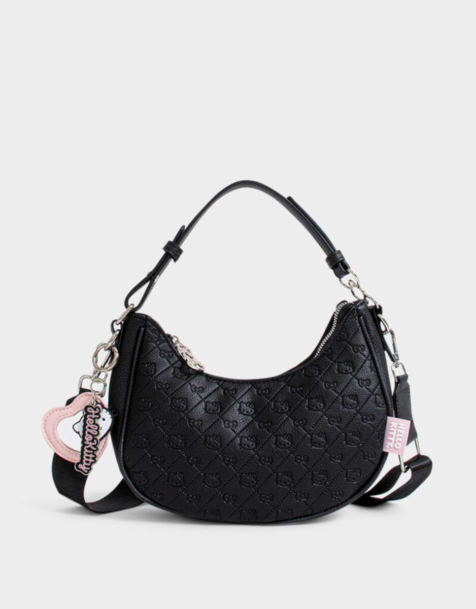 Cartera Con Relieve ''hello Kitty'' - Combinacion Multicolor 