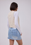 Chaleco Roma beige