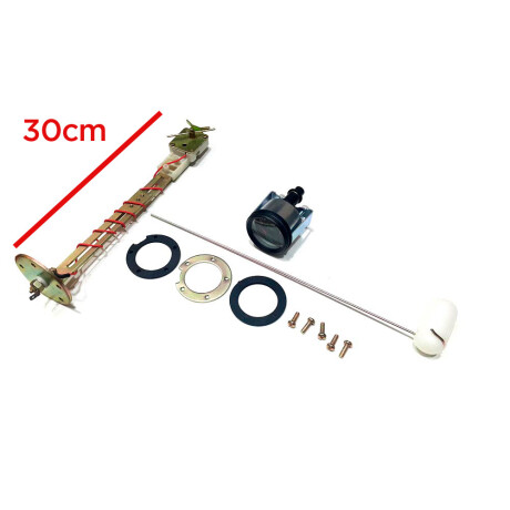 INSTRUMENTO RELOJ MEDIDOR - FLOTADOR COMBUSTIBLE UNIVERSAL C/RELOJ 52MM - INSTRUMENTO RELOJ MEDIDOR - FLOTADOR COMBUSTIBLE UNIVERSAL C/RELOJ 52MM -