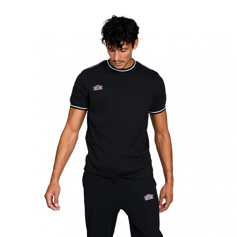 REMERA INFILLED TAPE Black