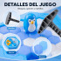 Juego No Caiga el Pingüino 47 Piezas con 2 Martillos AZUL