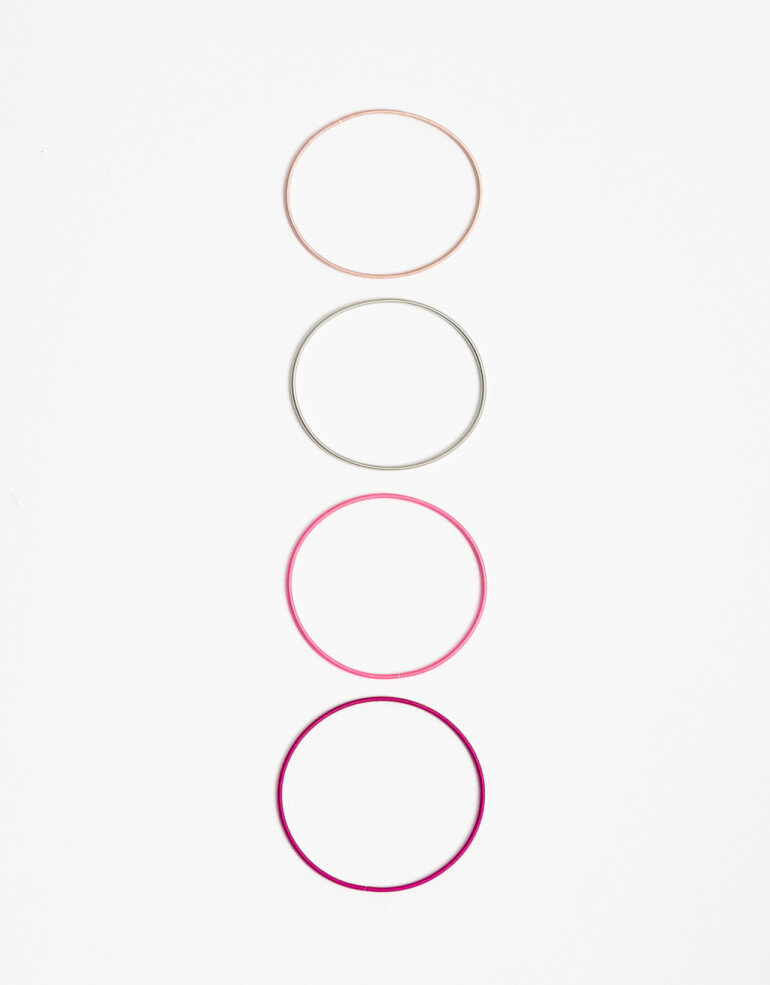 Pulseras Elásticas Sets Color Set Pulseras Elásticas Resorte - Combinacion Multicolor