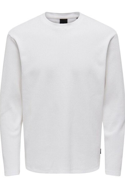 Sweater Berkeley Texturizado Bright White