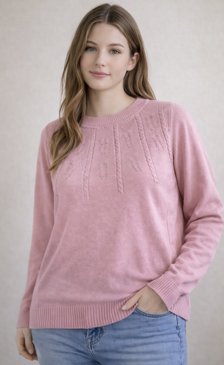 Sweater Lina - Rosada 