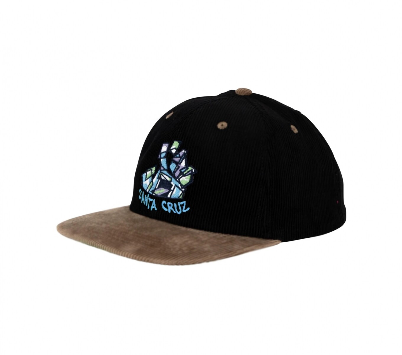 Gorro Scratched Santa Cruz - Negro 