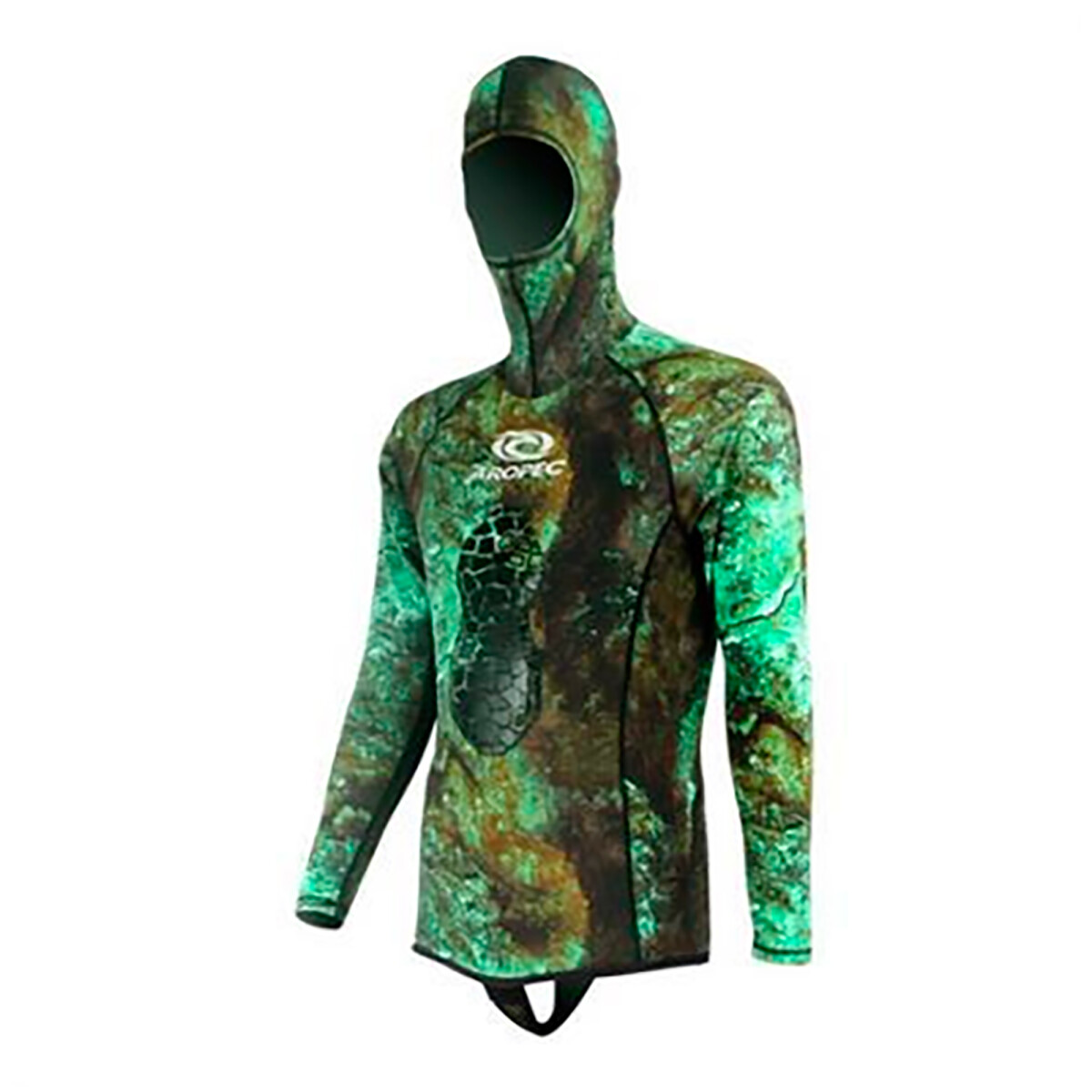 Aropec - Buzo de Lycra para Pesca Submarina para Hombre SS-SP-5K07-1HM - Xl. 