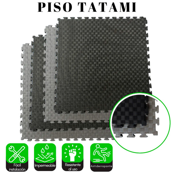 Tatami Reversible En Dos Tonos (precio Por Unidad) GRIS