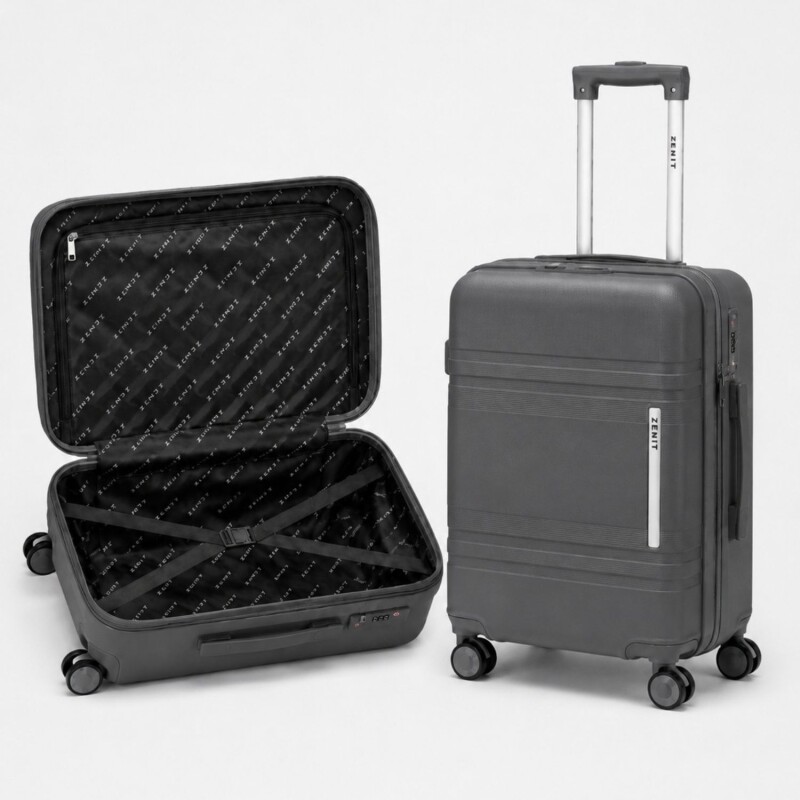 Valija Carry On Zenit Rio Gris Oscuro