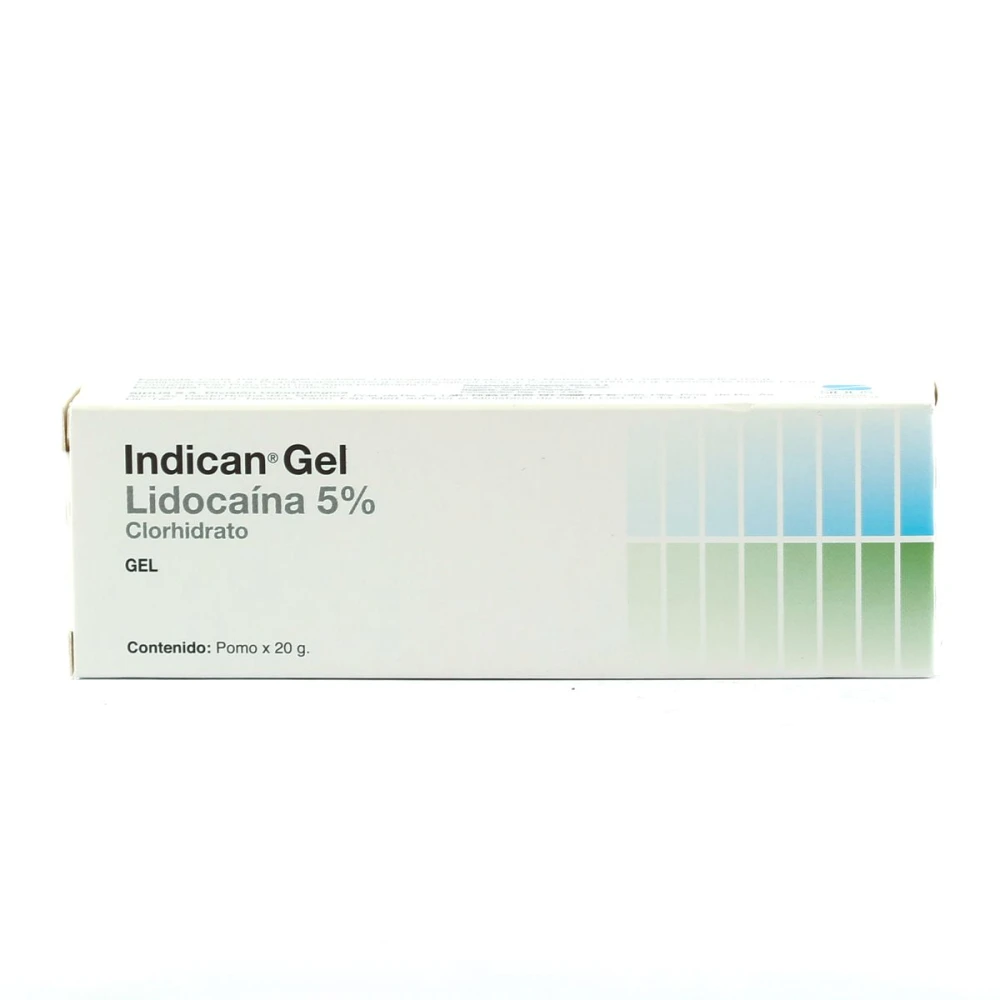 INDICAN LIDOCAINA CLORH. SIDUS GEL POTE