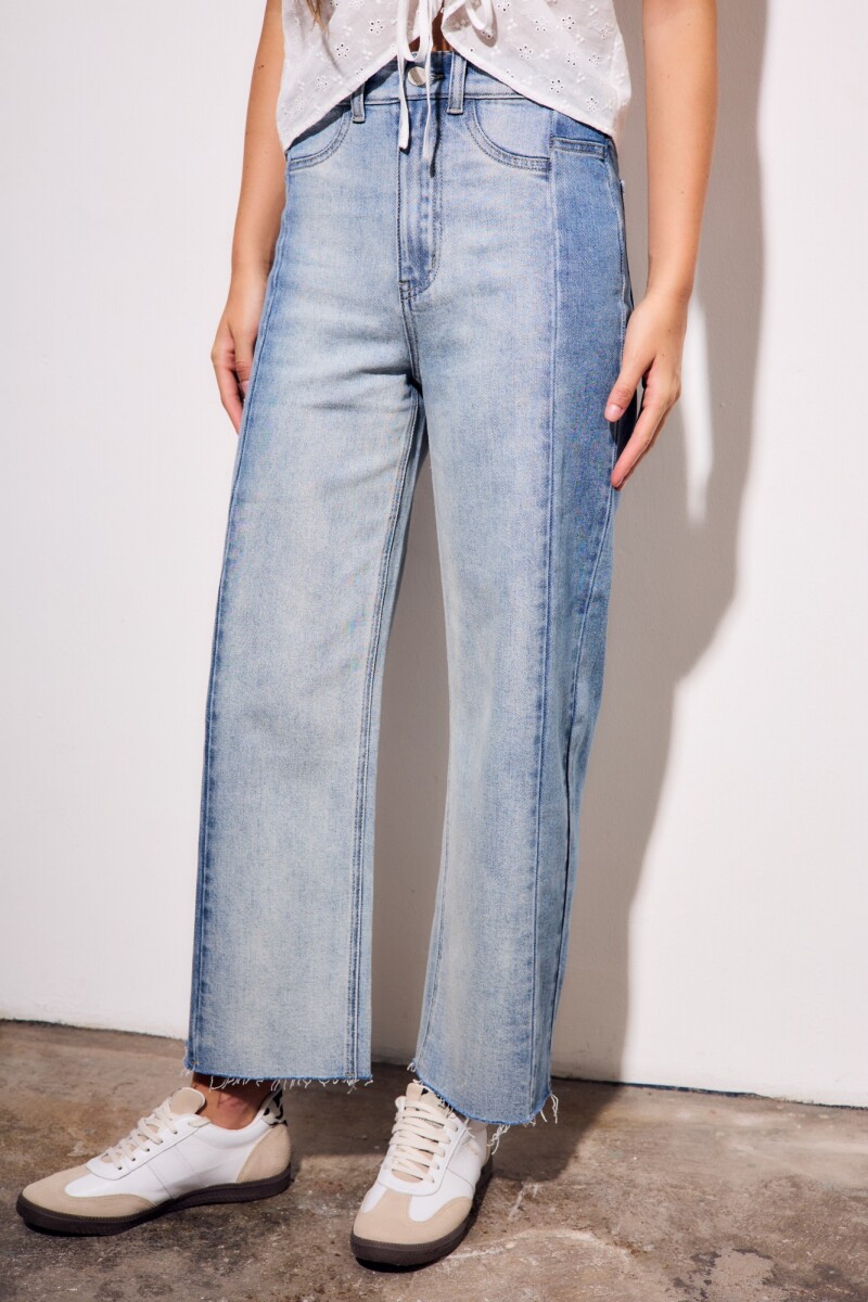 Jean Combinado Denim