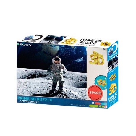 Puzzle Discovery 100 Piezas 3D Astronauta 001