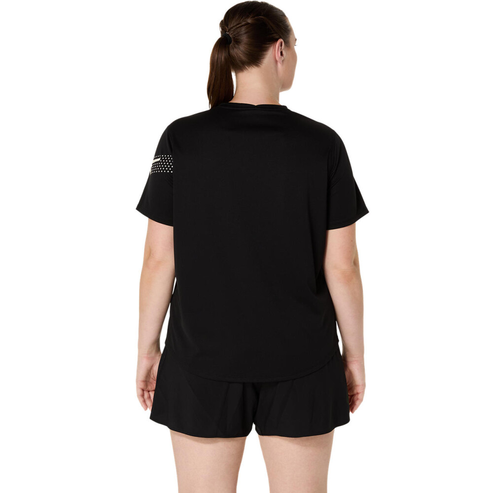 Polo Running Asics Icon SS Top Mujer Performance Black