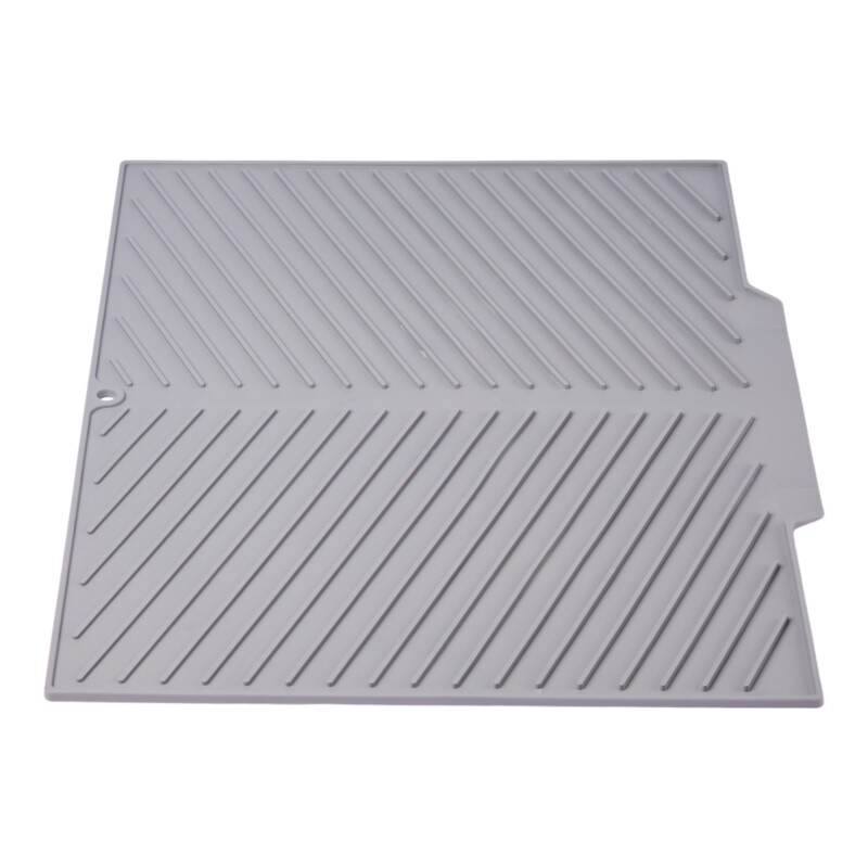 Alfombrilla Silicona Escurridor Vajilla Gris
