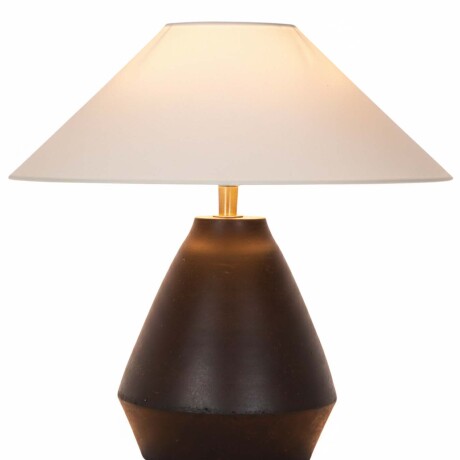 LÁMPARA DE MESA TERRACOTA MARRON CL-2024