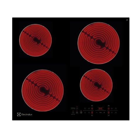 Anafe Electrolux Vitroceramica 4H ETEF24F7ESB Anafe Electrolux Vitroceramica 4H ETEF24F7ESB