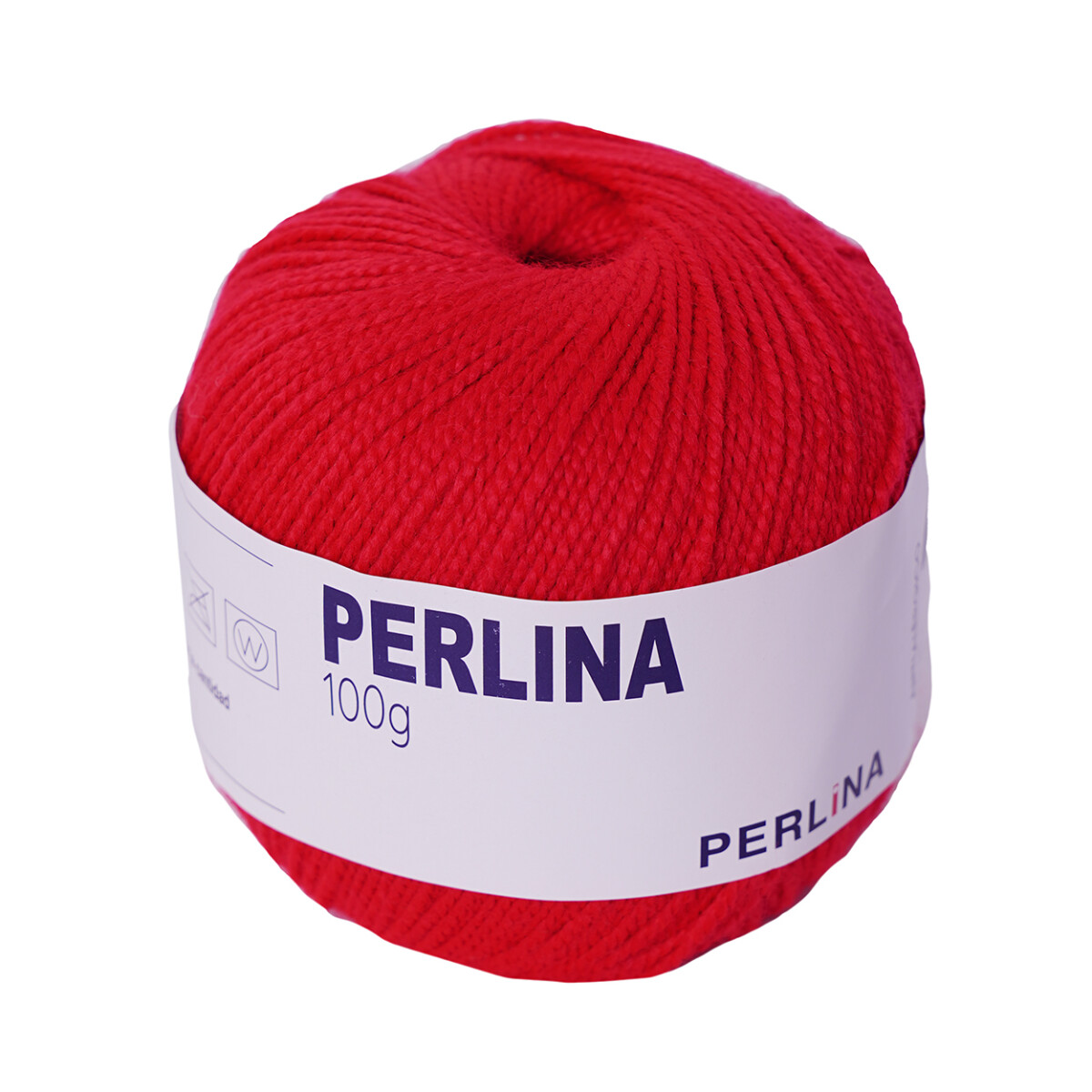 Ovillo pingouin Perlina - rojo 