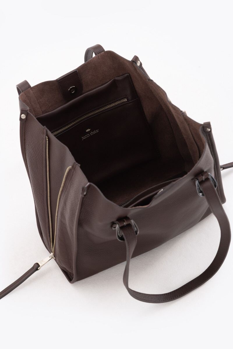 TOTE SCOTT Marron