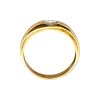 Anillo Solitario-Oro bajo-Piedra Zirconia-AN8066 conpiedra
