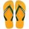 Sandalias Havaianas Brasil Logo Hombre Amarillo Pop