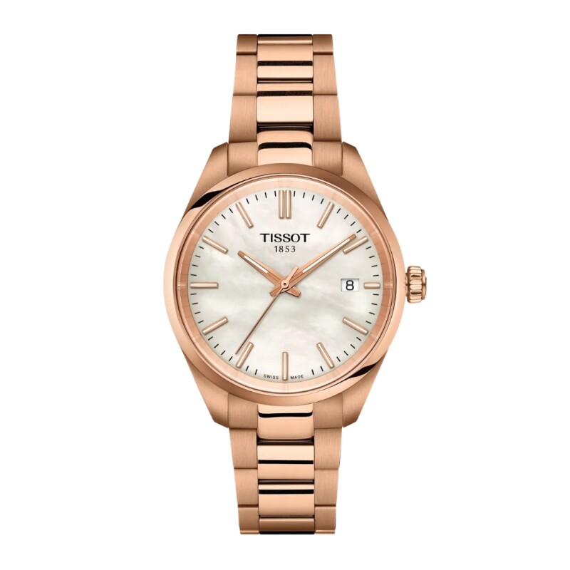 Reloj Tissot PR 100 34mm de Acero T1502101103100 Rosé
