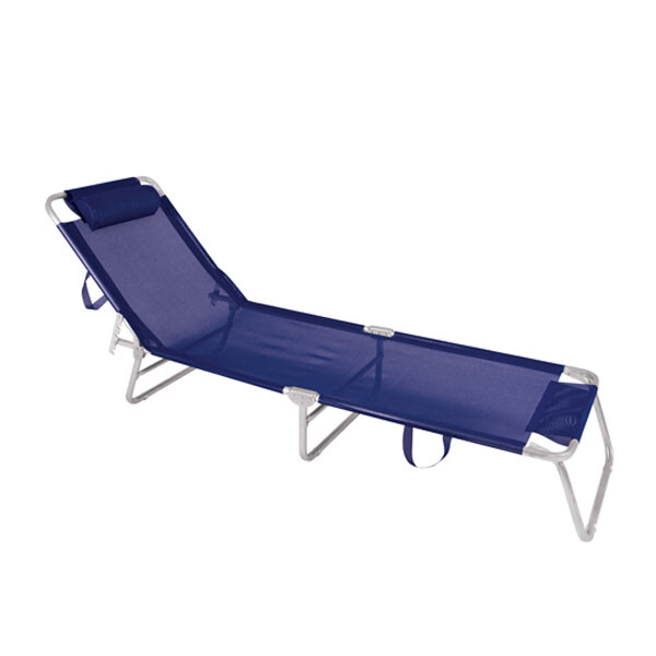 REPOSERA PLEGABLE ALUMINIO AZUL AZUL