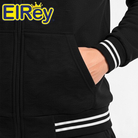 Conjunto Deportivo Uzspace Pantalón Campera Hombre Negro
