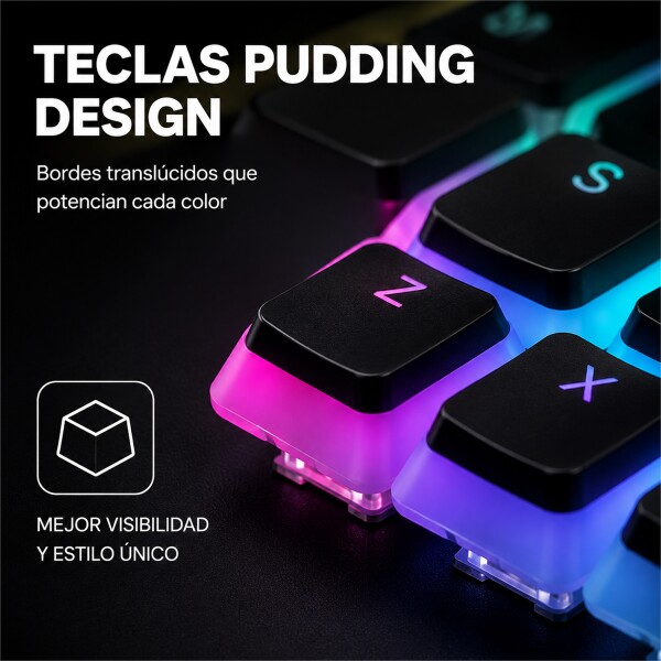 Teclado Mecánico Xtrike Me GK-985P Negro