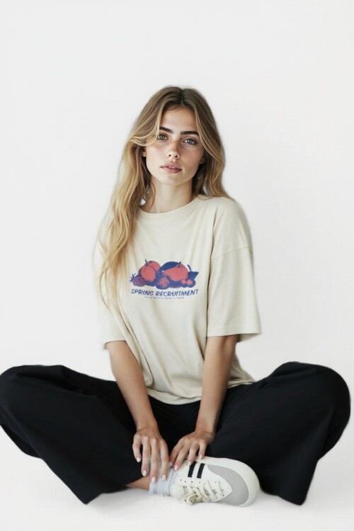 Remera Tilda Beige