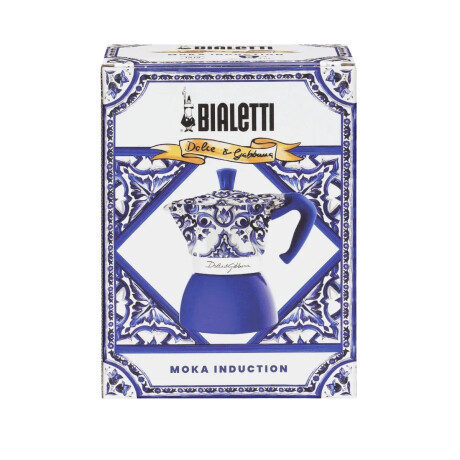 Cafetera Moka Dolce & Gabbana Blue 270 ml Bialetti Cafetera Moka Dolce & Gabbana Blue 270 ml Bialetti