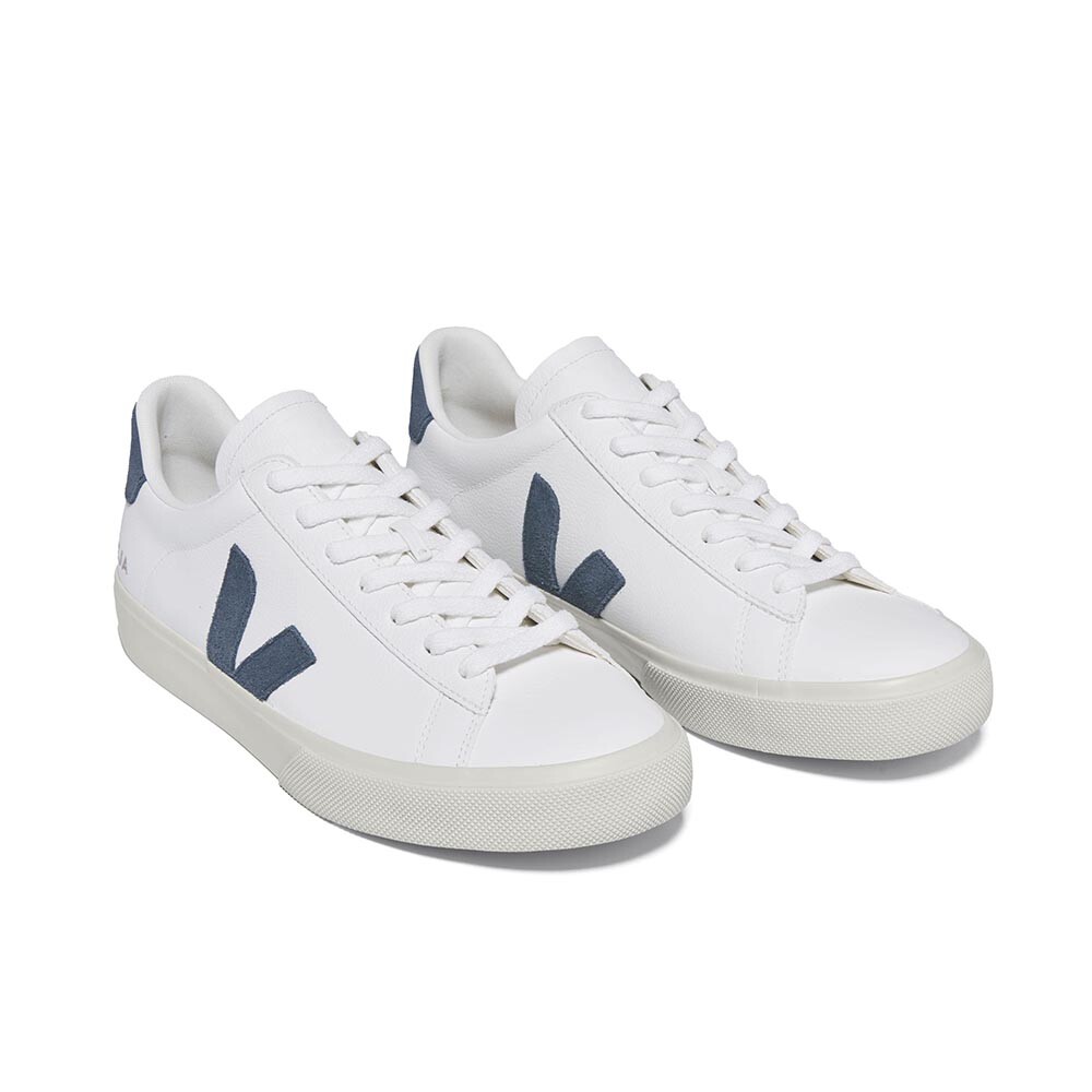Zapatillas Veja Campo Hombre Blanco