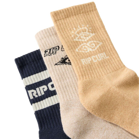 Medias Rip Curl Icons Of Surf 3 Icons Of Surf 3-Pk