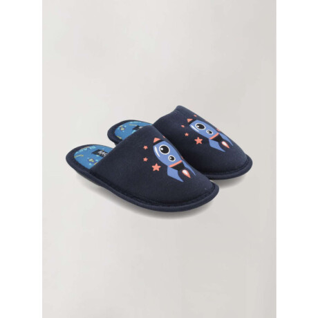 Pantufla rocket Azul